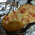 ★ちぃず★'s cooksnap of when they made 肉詰めバターナッツかぼちゃ.