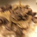 まき56☆'s cooksnap of when they made 節約！材料2つ！牛肉とたまねぎのすき煮.