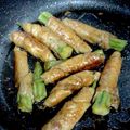 クックCNT21L☆'s cooksnap of when they made オクラの肉巻き.