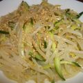 にっこりママ's cooksnap of when they made 簡単本格にんにくナムル★きゅうり＆もやし.