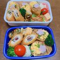 悠ママ0816's cooksnap of when they made 運動会、お弁当に★鶏そぼろのいなり寿司★.