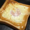 クックM6DK2O☆'s cooksnap of when they made 超可愛い！ぐでたま明太マヨトースト.