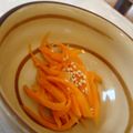 aomeri31's cooksnap of when they made にんじんのキンピラ.