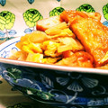 yangpa's cooksnap of when they made めんつゆで簡単☆白菜とごぼ天の煮物.