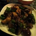 minotan's cooksnap of when they made 大葉でさっぱりナスとピーマンの肉味噌炒め.