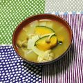 おはなすき's cooksnap of when they made 南瓜と野菜とキノコ盛り沢山の味噌汁☺⛄☕.