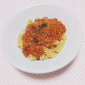 まあまま☆0403's cooksnap of when they made 市販のミートソースにひと手間！で大変身♡.