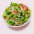 まあまま☆0403's cooksnap of when they made カリカリベーコンのデリ風チーズサラダ.