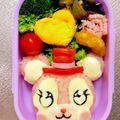 Chaaa_room's cooksnap of when they made ファントミラージュ くまちぃ弁当.