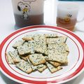 ☆★ケイト★☆'s cooksnap of when they made 簡単！カリカリ黒ごまクラッカー.