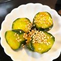 なーなちゃん's cooksnap of when they made きゅうりのコチュジャン和え♪.