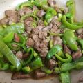 クックZTZ10H☆'s cooksnap of when they made 初めてさん歓迎☆鶏レバーピーマン甘辛煮.