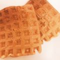 babi88's cooksnap of when they made HMとワッフルメーカーで！いちごワッフル.