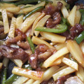 はらさわひでゆき's cooksnap of when they made 簡単！お弁当や丼◎じゃがいもの青椒肉絲.