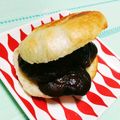 まぶたん's cooksnap of when they made 醤油麹☆ジューシー椎茸サンド.