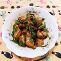 ﾁｲﾁｬﾝﾏﾏ's cooksnap of when they made 鶏むね肉と夏野菜のピリ辛炒め.
