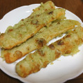 okapi☆☆'s cooksnap of when they made ちくわの磯辺揚げ.
