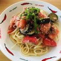 モモラッテ's cooksnap of when they made 簡単‼♪ツナとトマトの冷製パスタ♪.