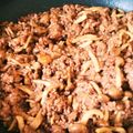 えーあー's cooksnap of when they made 作り置き◆合挽き肉とシメジの肉味噌.