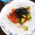 空遥☆ましゃlove's cooksnap of when they made 「アボカドと納豆のネバネバ丼」.