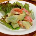 ゆっこっこー's cooksnap of when they made アボカド★トマトのスイチリマヨサラダ.