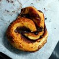 スマイルエミ's cooksnap of when they made チョコ渦巻きパン.