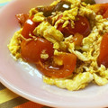 バウチャン's cooksnap of when they made 簡単！トマト卵炒め.