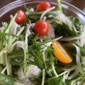 0720まま's cooksnap of when they made 玉ねぎと水菜のマリネ.