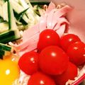 ぴーたんぽぽろ's cooksnap of when they made 手作りタレで！さっぱり中華冷麺♪.