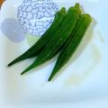 みさき_123's cooksnap of when they made 【超速】5分で焼きオクラ.