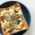 そふぃクック's cooksnap of when they made お好み焼き風トースト.