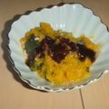 きらり流れ星's cooksnap of when they made 簡単☆レンジdeかぼちゃサラダ.