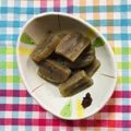 チェックのミニくま's cooksnap of when they made ギザギザ蒟蒻を、つけてみそかけてみそで♪.