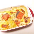 たこむら's cooksnap of when they made じゃがいもと鮭のグラタン.