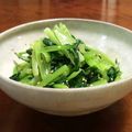 へのへのもへの's cooksnap of when they made 小松菜のナムル.