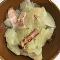 mokomokomokotan's cooksnap of when they made 冬瓜とカリカリベーコンのサラダ.