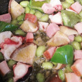 ももpppp's cooksnap of when they made たことしいたけの簡単アヒージョ.