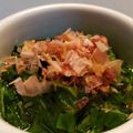 milestone★'s cooksnap of when they made モロヘイヤのお浸し♡簡単でごめんなさい.