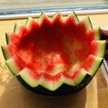 runa10's cooksnap of when they made スイカを捨てる前に！スイカヘルメット！.
