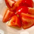 ♪えりりん♪'s cooksnap of when they made お酢だけ✽トマトのかけるだけマリネ.