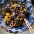 キャビィーママ's cooksnap of when they made ゴーヤと牛肉の甘辛炒め.
