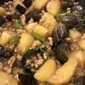 米の華's cooksnap of when they made とろ～り♪ひき肉となすのオイスター炒め煮.