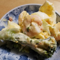きなこ食堂's cooksnap of when they made ズボラ　簡単揚げないエビマヨサラダ.