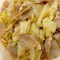 mika3773's cooksnap of when they made 包丁不要♡キャベツと豚肉のバターポン酢.