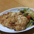 otonari3's cooksnap of when they made 簡単！やわらかい鶏胸肉の味噌マヨ漬け焼き.