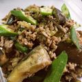はかぜ's cooksnap of when they made 茄子とオクラのひき肉甘醤油炒め.
