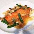 nana_tenjo's cooksnap of when they made 鮭のきのこあんかけ.