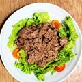 ゆうandもも's cooksnap of when they made 牛たたきのタレ！ローストビーフ冷しゃぶも.