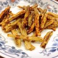 ブルちゃん☆'s cooksnap of when they made おつまみに食べ過ぎ注意!!ゴボウの唐揚げ.