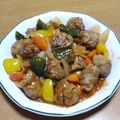 55才のおじさん's cooksnap of when they made 豚こま肉の本格酢豚.